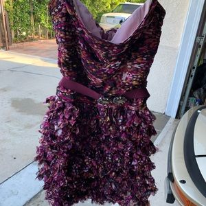 Strapless party dress